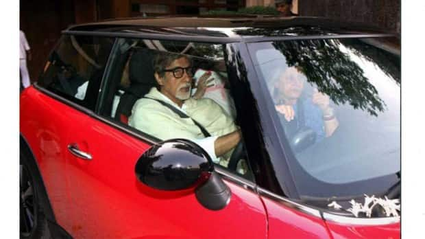 Amitabh Bachchan Mini Cooper