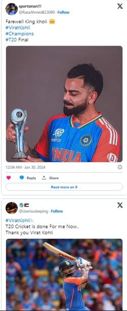 virat kohli, virat kohli retires, virat kohli retire t20i, virat kohli t20 world cup champion, virat kohli emotional, virat kohli t20i records, virat kohli gets emotional, विराट कोहली संन्यास, विराट कोहली टी20 संन्यास