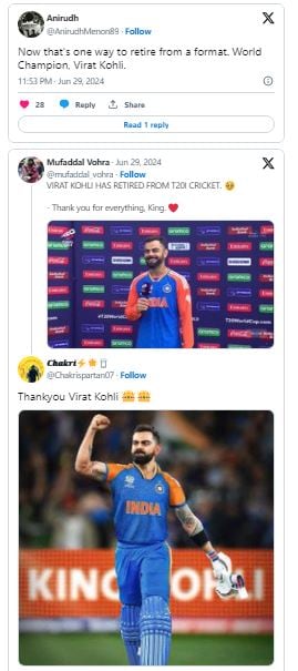 virat kohli, virat kohli retires, virat kohli retire t20i, virat kohli t20 world cup champion, virat kohli emotional, virat kohli t20i records, virat kohli gets emotional, विराट कोहली संन्यास, विराट कोहली टी20 संन्यास