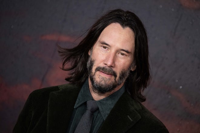 Keanu Reeves said he is thinking about death "all the time" in an interview with BBC News.