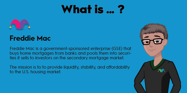 An infographic defining and explaining the term "freddie mac"