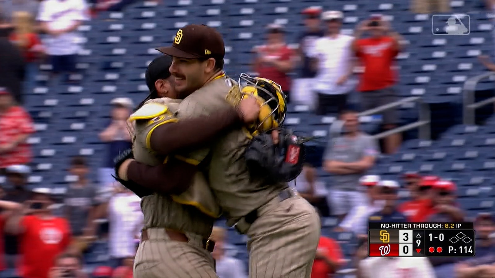 Dylan Cease completes second no-hitter in Padres history, and second no-no in MLB this season, blanking the Nationals