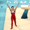 The U.S. gymnast Stephen Nedoroscik won the bronze medal in Saturday's pommel horse final at the Olympic Games in Paris.