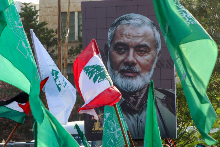 Haniyeh and a bodyguard were killed in a pre-dawn "hit" on their accommodation in Tehran on July 31, Iran's Revolutionary Guards said. 