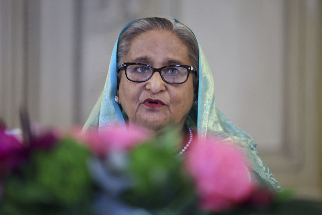 Sheikh Hasina in Munich, Germany on February 17, 2024.