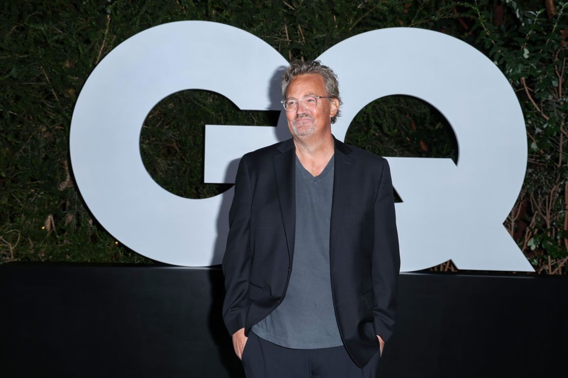 Matthew Perry attends the GQ Men of the Year Party 2022 at The West Hollywood EDITION on November 17, 2022 in West Hollywood, California.