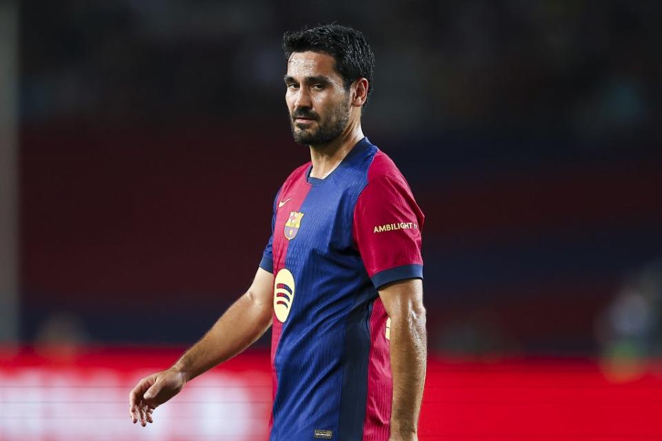 Ilkay Gundogan will not leave Barcelona. (Photo by Eric Alonso/Getty Images)