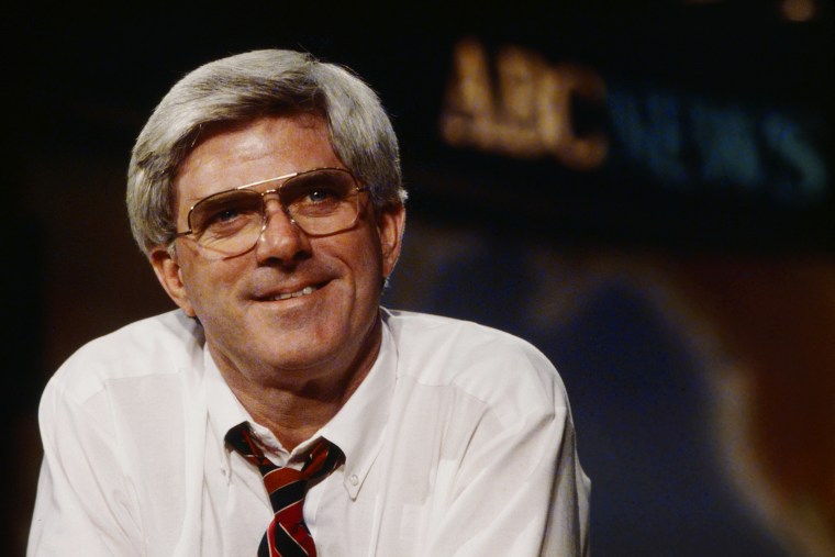 ABC News Correspondent Phil Donahue Promotional Photo