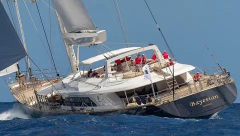 EPA-EFE/REX/Shutterstock The Bayesian yacht