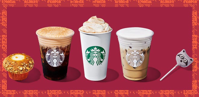 The fall menu, which includes the Pumpkin Spice Latte, is back at Starbucks beginning Thursday, August 22.