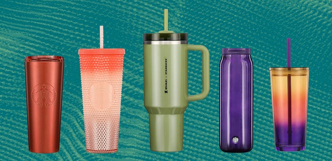 In addition to its fall menu, Starbucks will also unveil a new lineup of drinkware that is available for purchase beginning Thursday, August 22.