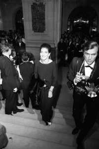 Outtake; Maria Callis at The Paris Opera for the premiere of 