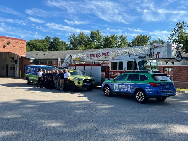 Two auto groups, Toyota of Portsmouth and McGovern Subaru, stepped up to replace toys for Dover Fire's Toys for Tots program after its inventory was lost to water damage in the mill building where the toys were stored.