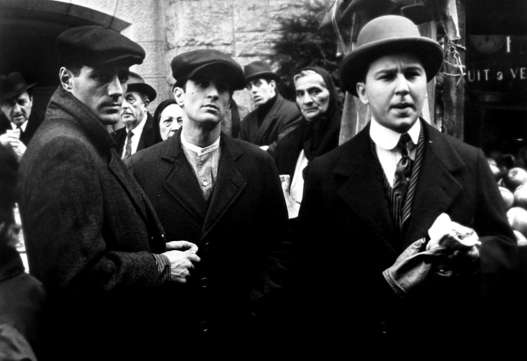 THE GODFATHER: PART II, John Aprea, Robert DeNiro, Bruno Kirby, 1974