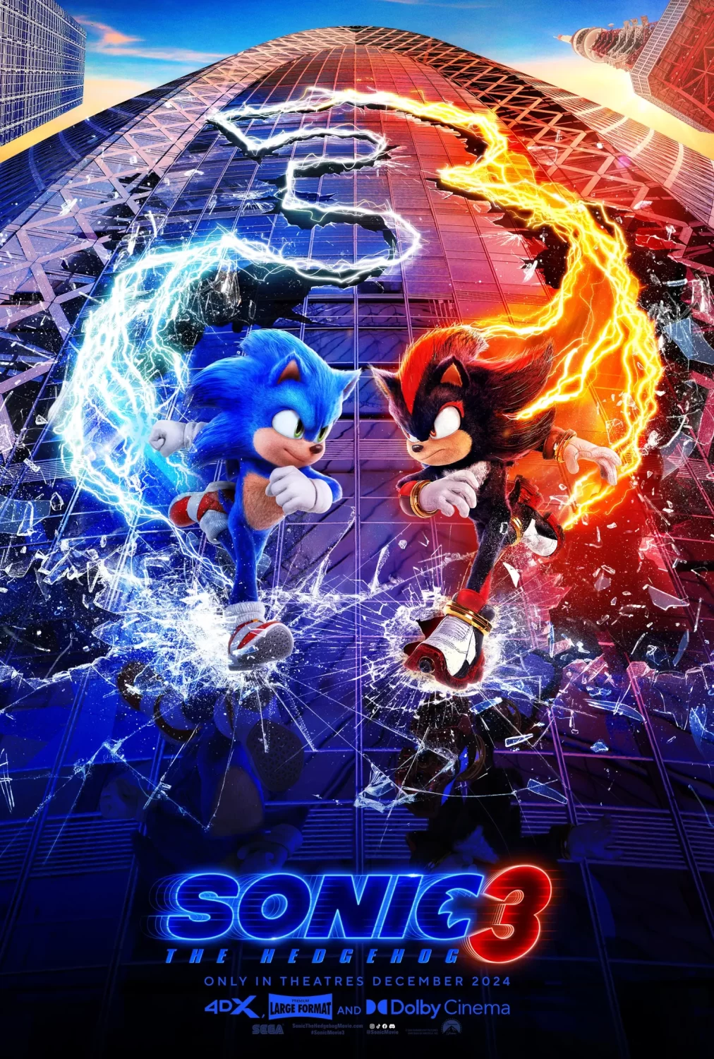 sonic 3 poster