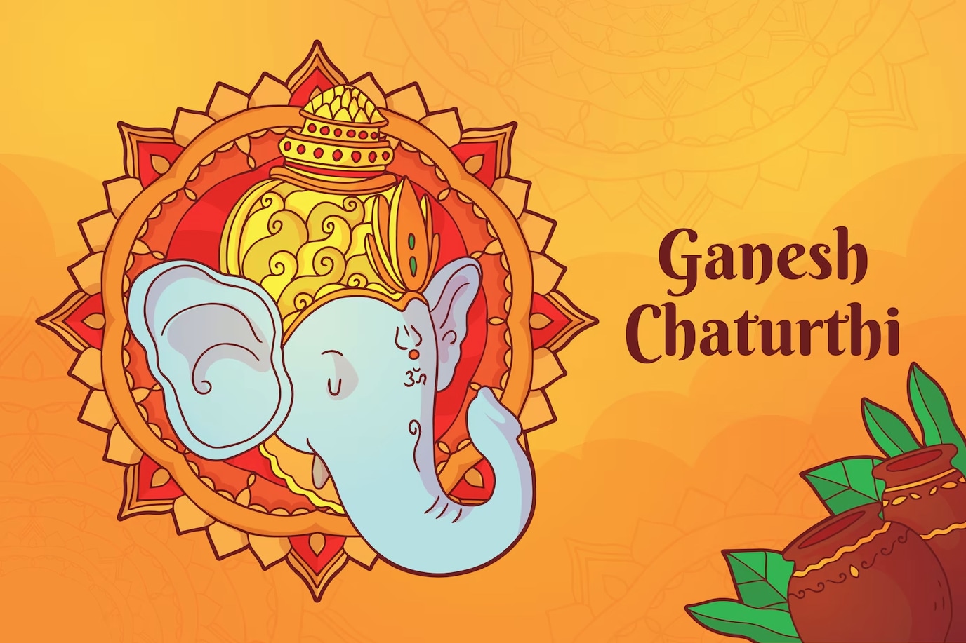 Happy Ganesh Chaturthi 2024: Devotees also bring idols of Ganpati Bappa home. (Freepik)