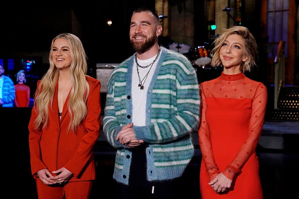 The "SNL" lineup for March 4, 2023: Musical guest Kelsea Ballerini, host Travis Kelce and cast member Heidi Gardner