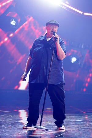 Richard Goodall performs in the "America's Got Talent" Semifinal round on Season 19.