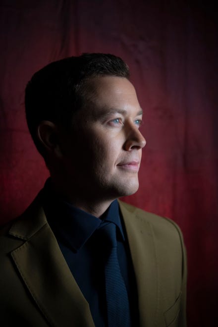 Scotty McCreery backstage at The Grand Ole Opry in Nashville , Tenn., Thursday, Sept. 26, 2024.