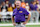 LOS VEGAS, NEVADA - SEPTEMBER 01: Head coach Brian Kelly of the LSU Tigers yells to his team before the game against the USC Trojans at Allegiant Stadium on Sunday, Sept. 1, 2024 in Los Vegas, Nevada. (Robert Gauthier / Los Angeles Times via Getty Images)