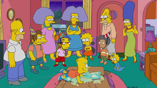 "The Simpsons" episode "Bart's Birthday," which aired Sunday, Sept. 29 on FOX. THE SIMPSONS © 2024 by 20th Television.