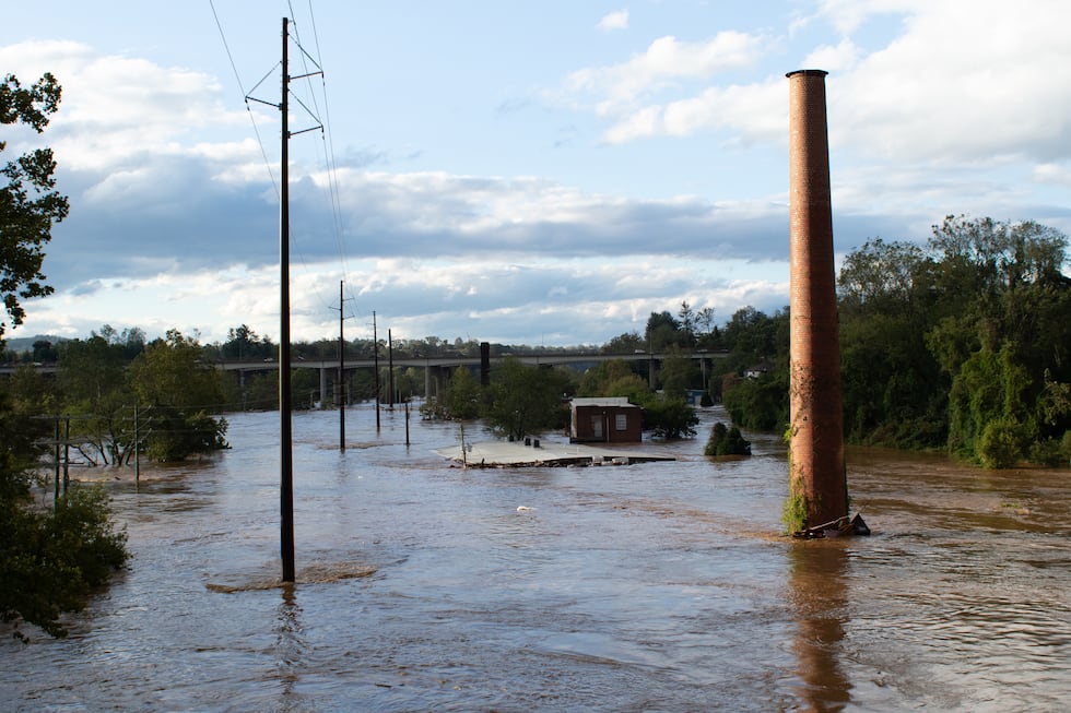 The western part of North Carolina, Buncombe County, was hit the hardest by Hurricane Helene...