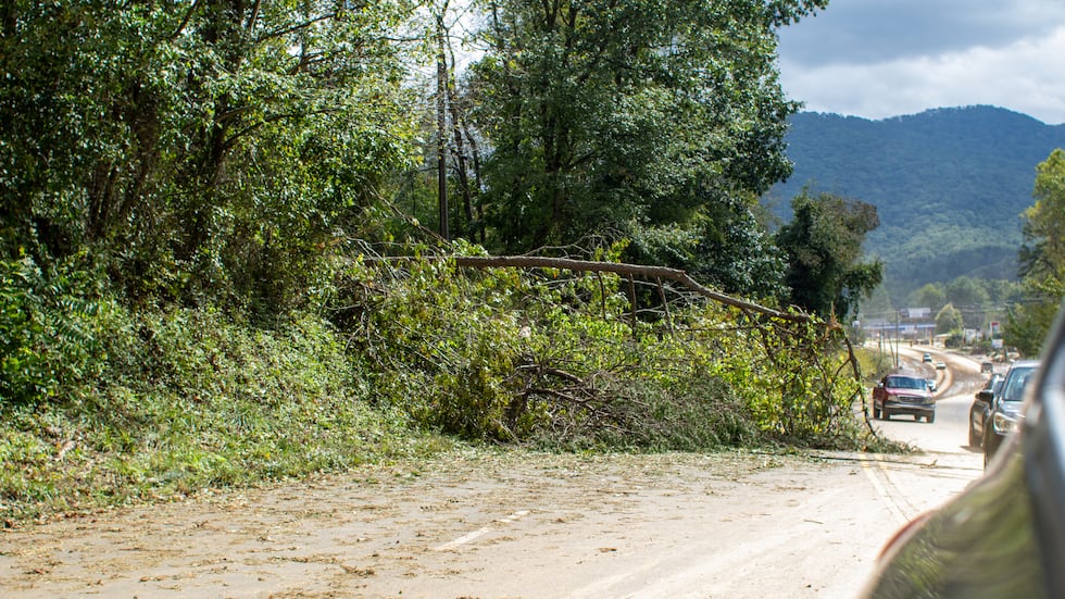 The western part of North Carolina, Buncombe County, was hit the hardest by Hurricane Helene...