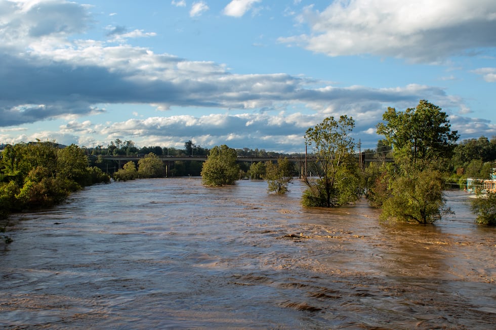 The western part of North Carolina, Buncombe County, was hit the hardest by Hurricane Helene...