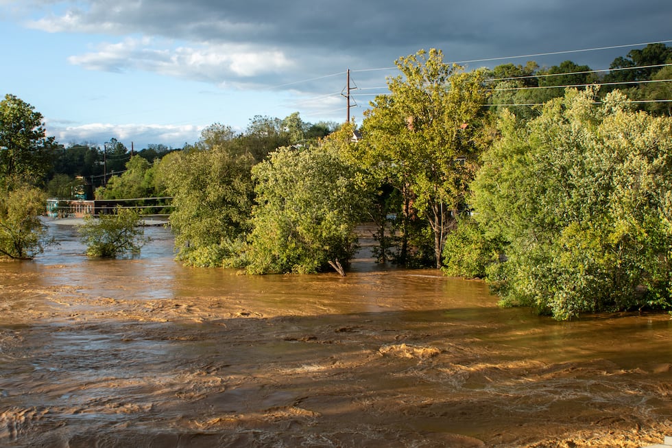 The western part of North Carolina, Buncombe County, was hit the hardest by Hurricane Helene...