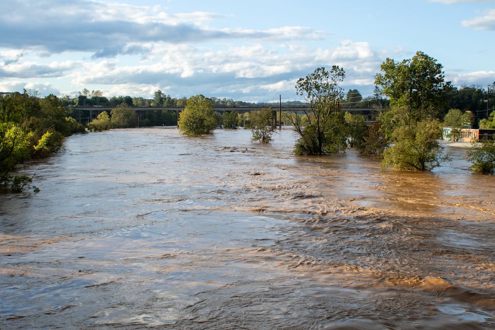 The western part of North Carolina, Buncombe County, was hit the hardest by Hurricane Helene...