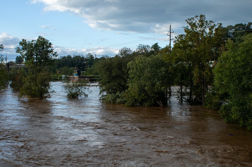 The western part of North Carolina, Buncombe County, was hit the hardest by Hurricane Helene...