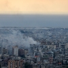 Smoke billows from the site of an Israeli air strike that targeted a neighbourhood in Beirut's southern suburbs on October 6, 2024. Israel unleashed intense strikes targeting Hezbollah on October 6, almost a year since the attack by Palestinian Hamas militants that sparked the war in Gaza.