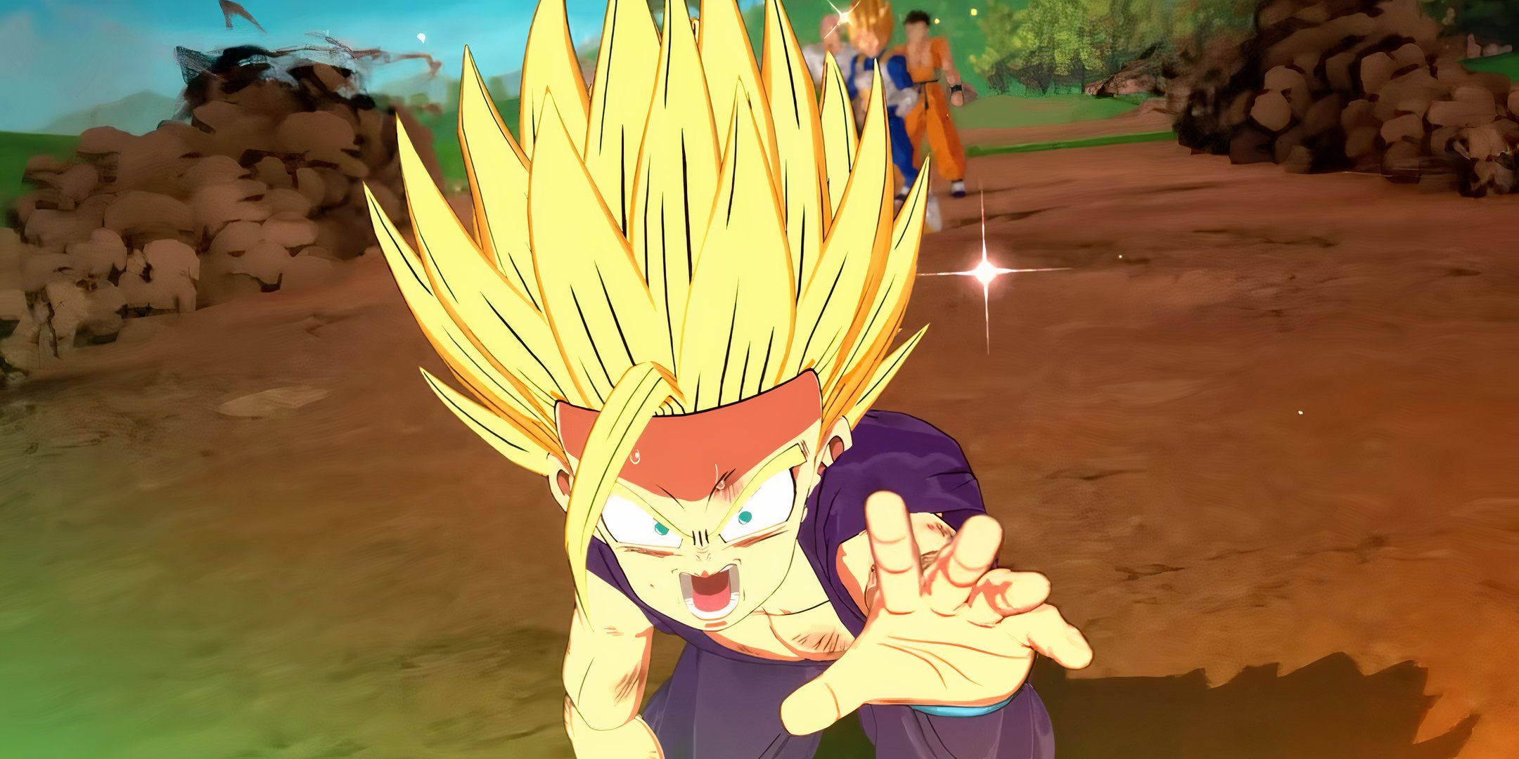 Super Saiyan 2 Gohan in Dragon Ball: Sparking Zero.