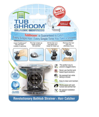 TubShroom Tub Drain Hair Catcher