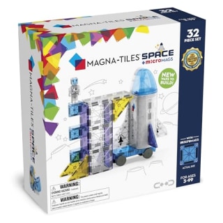 Magna-Tiles Space 32-Piece Magnetic Construction Set