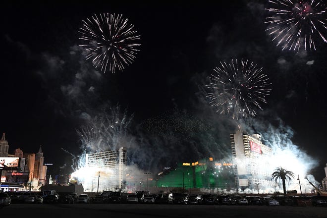 After 67 years on the Las Vegas Strip, the Tropicana Las Vegas was demolished in spectacular fashion early morning Wednesday, Oct. 9, 2024. In 2028, the site will be home to the Oakland Athletics who are moving from Oakland to become Las Vegas’ first Major League Baseball team.