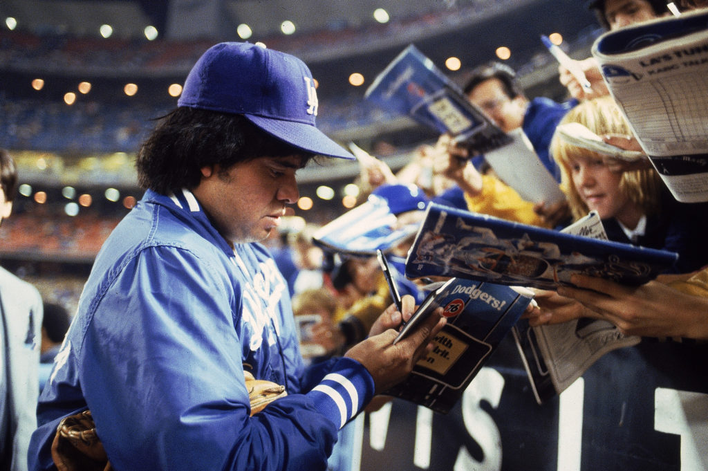 Los Angeles Dodgers Fernando Valenzuela