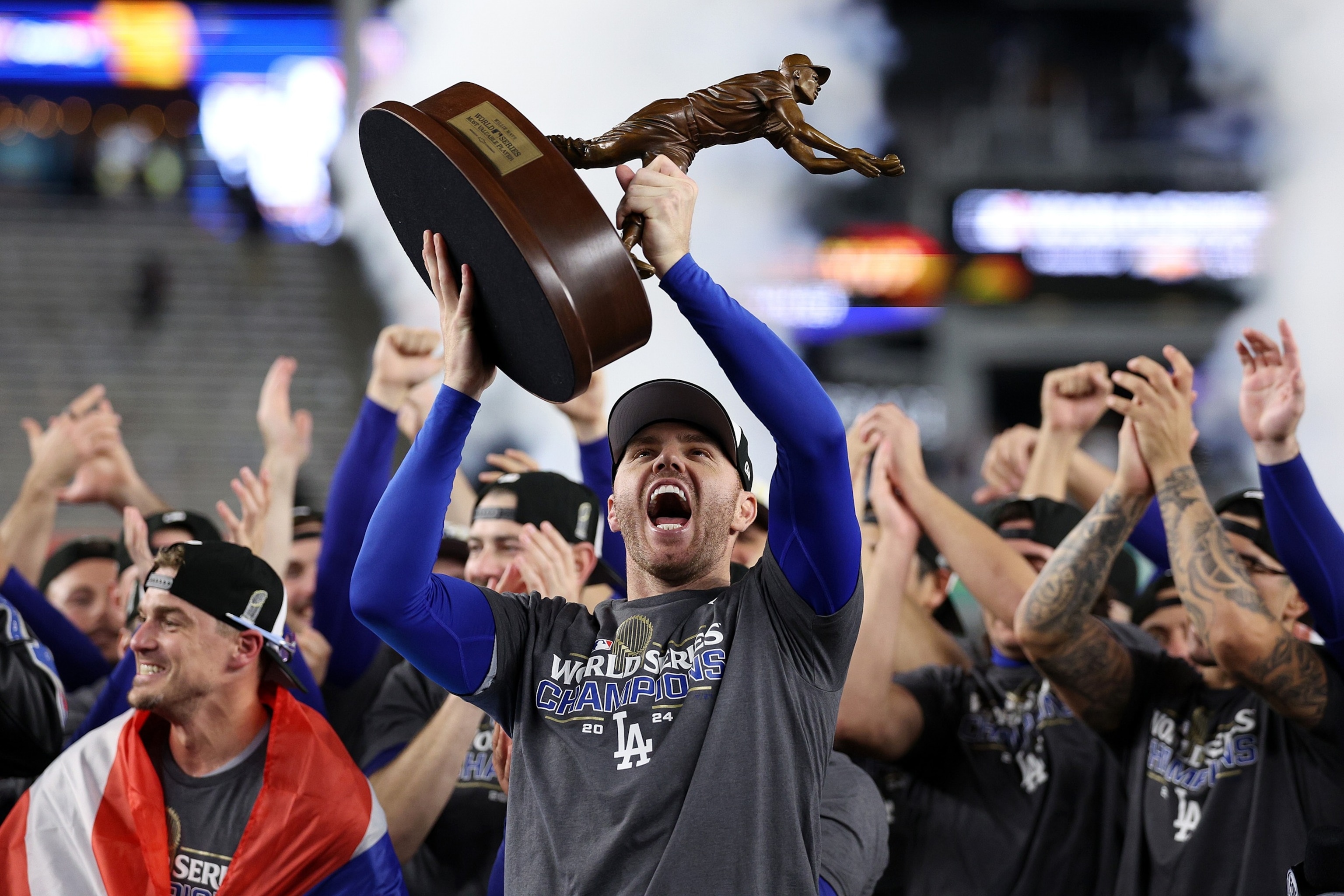 PHOTO: World Series - Los Angeles Dodgers v New York Yankees - Game 5