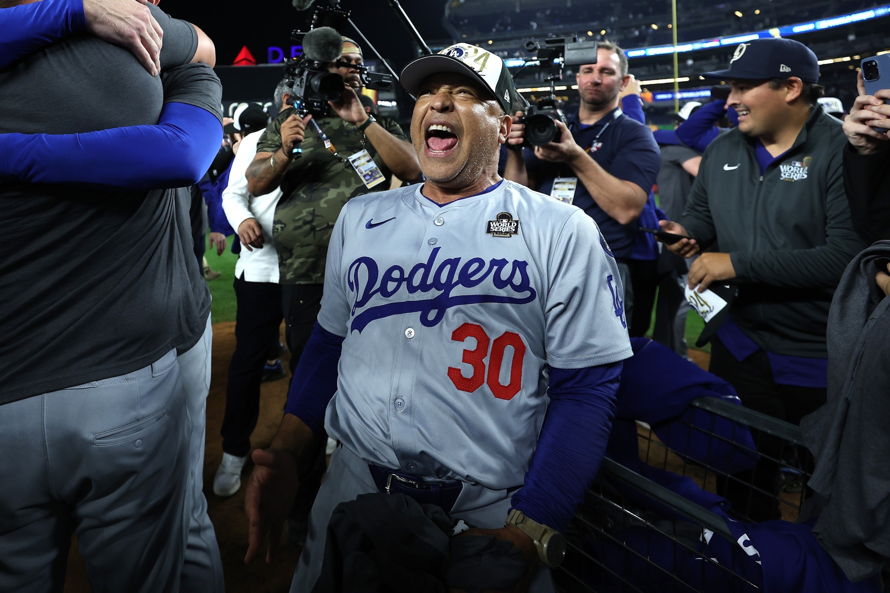 PHOTO: World Series - Los Angeles Dodgers v New York Yankees - Game 5