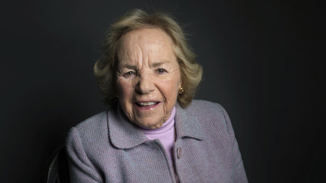 Ethel Kennedy poses for a portrait during the 2012 Sundance Film Festival on Jan. 22, 2012, in Park City, Utah.