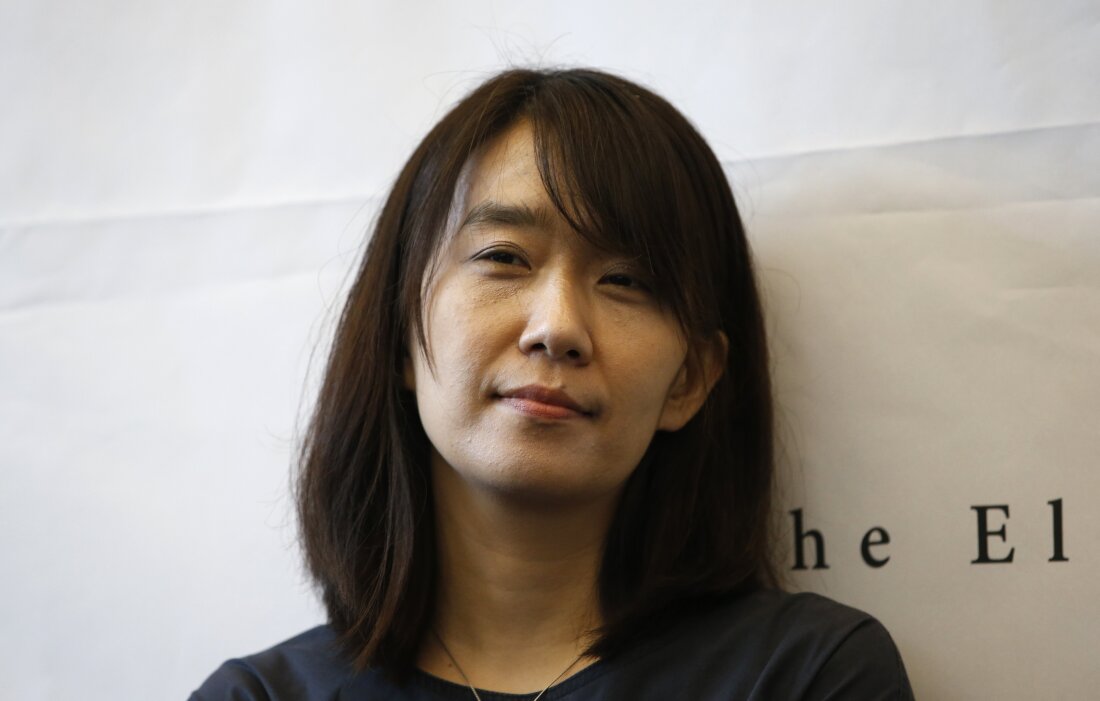 South Korean author Han Kang in Seoul, South Korea, in 2016. Kang has won the Nobel Prize for Literature.