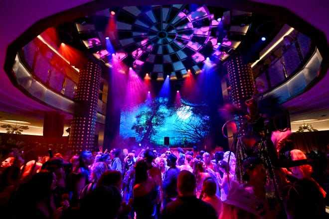 A view of the venue during Heidi Klum's 23rd Annual Halloween Party on October 31, 2024 in New York City.