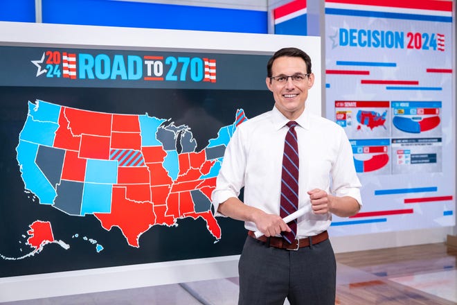 Steve Kornacki reports in New York, NY on Friday July 28, 2023.