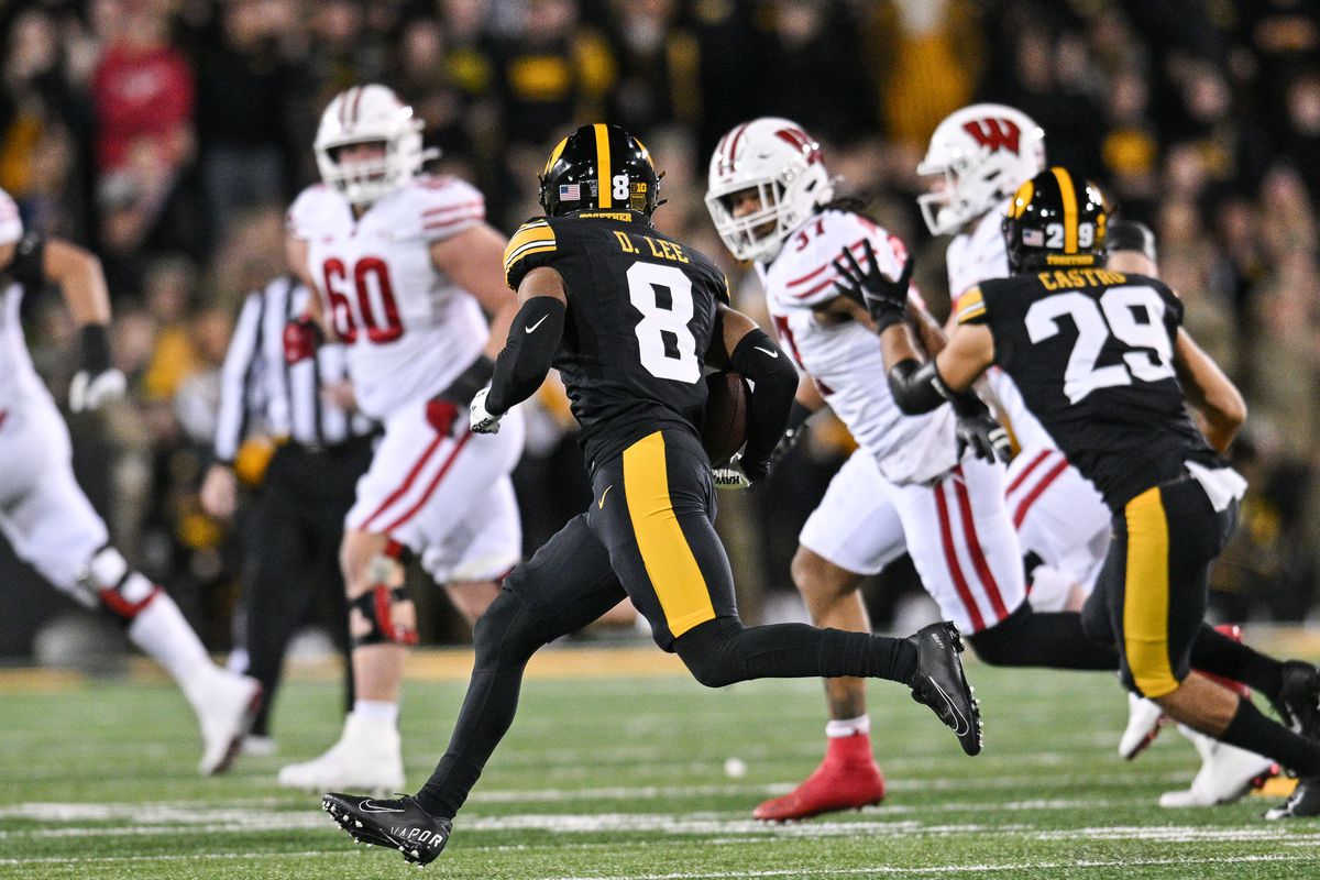 NCAA Football: Wisconsin at Iowa